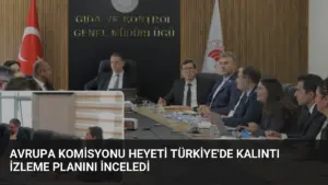Avrupa Komisyonu Heyeti Türkiye’de Kalıntı İzleme Planını İnceledi