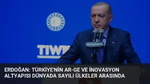 Erdoğan: Türkiye’nin Ar-Ge ve İnovasyon Altyapısı Dünyada Sayılı Ülkeler Arasında